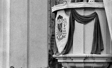 W kościele św. Ducha w Warszawie. 1956 r.