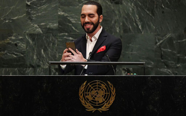 Prezydent Salwadoru rozpoczął przemówienie w ONZ od selfie