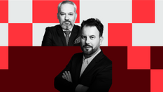 Jacek Nizinkiewicz publicysta „Rzeczpospolitej” i Michał Szułdrzyński redaktor naczelny „Rzeczpospol