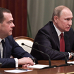 Dmitrij Miedwiediew i Władimir Putin