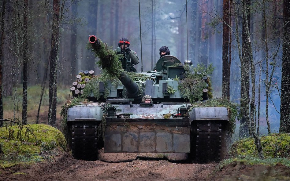 Polscy czołgiści z 15. Giżyckiej Brygady Zmechanizowanej