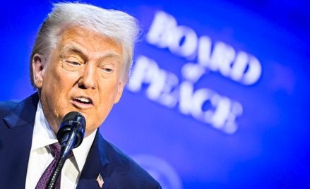 Prezydent USA Donald Trump na  Światowym Forum Ekonomicznym w Davos