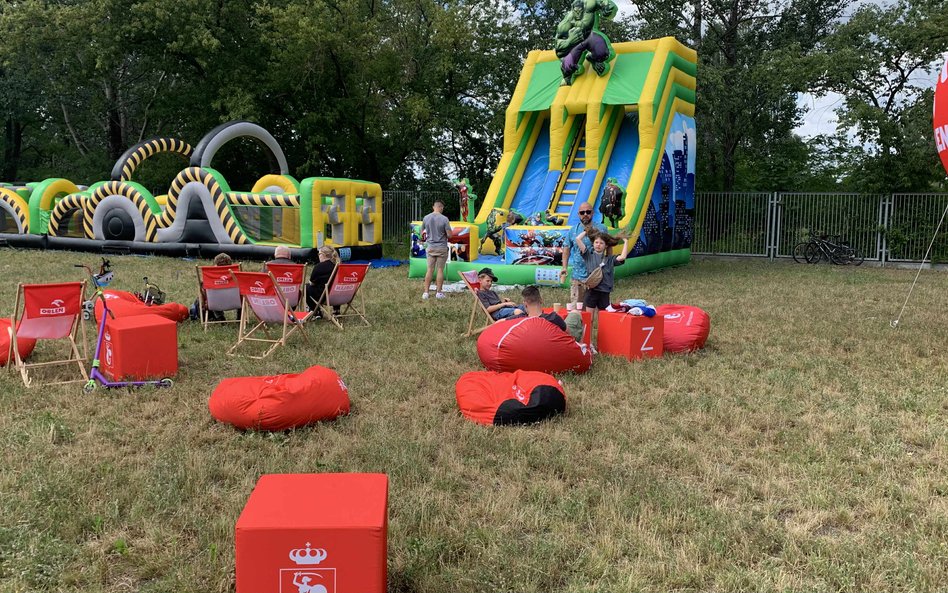 Na miejscu czekały też atrakcje dla najmłodszych