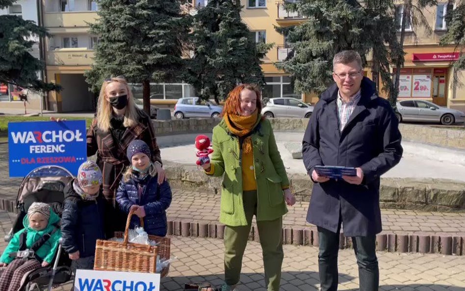 Kadr z wideo, opublikowanego w sobotę przez wiceministra Marcina Warchoła