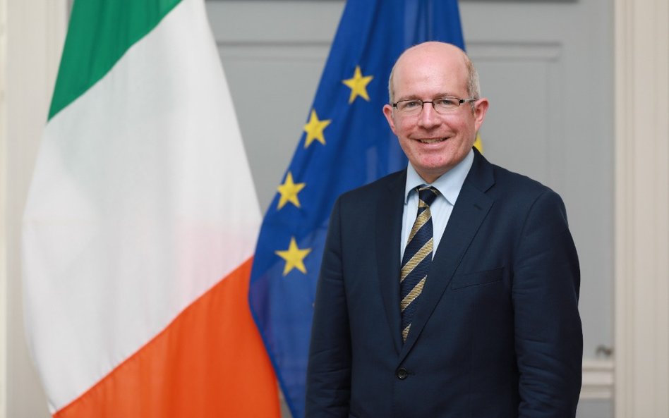 Patrick Haughey, ambasador Irlandii w Polsce, liczy na pogłębienie relacji irlandzkiego biznesu z po