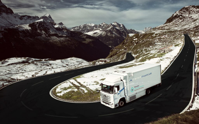 Wodorowe ciężarówki Hyundaia w Szwajcarii