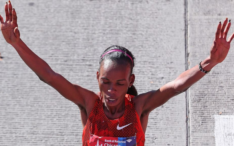 Rita Jeptoo wygrała maraton w Chicago i trzykrotnie maraton w Bostonie, zanim złapano ją na dopingu