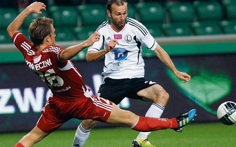 Danijel Ljuboja jest jedynym zdrowym napastnikiem Legii Warszawa przed czwartkowym meczem z PSV Eind