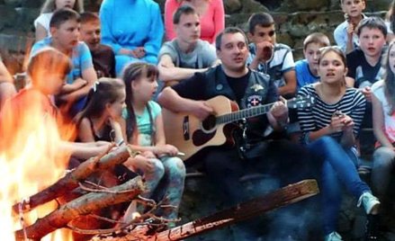Caritas Archidiecezji Przemyskiej organizuje wypoczynek dla 500 dzieci z Ukrainy. Na zdjęciu ukraińs