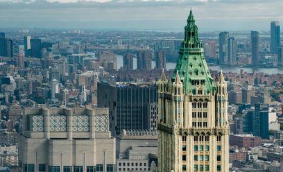 Woolworth Building w Nowym Jorku przez 17 lat był najwyższym budynkiem świata