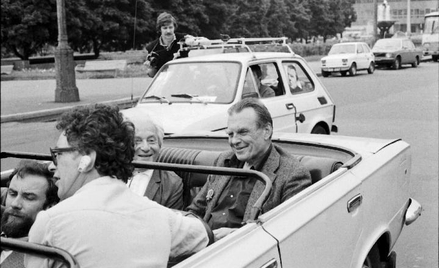 Wizyta w Warszawie, czerwiec 1981 r. Jeszcze rok wcześniej rzecz nie do pomyślenia.