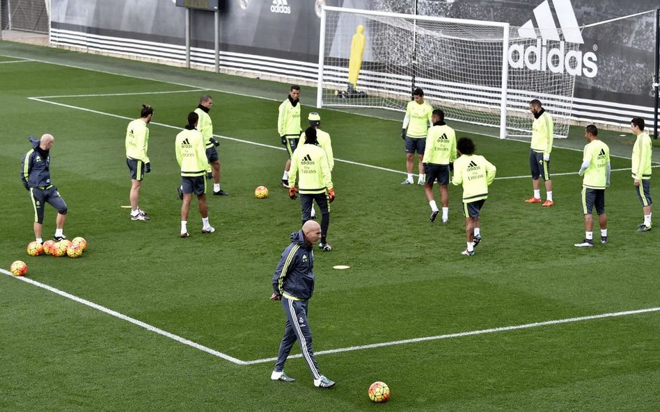 Pierwszy trening Zinedine Zidane'a z Królewskimi