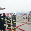 Już po raz trzeci w ostatnich czterech latach doszło do pożaru w wielkich halach targowych w Wólce K