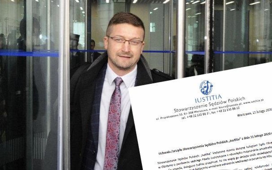Iustitia: Juszczyszyn powinien orzekać