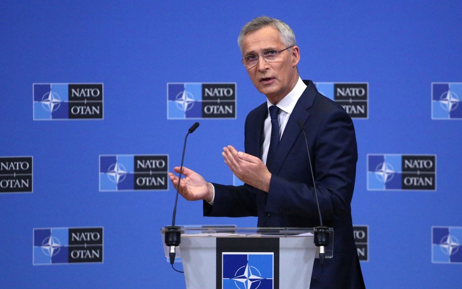 Sekretarz generalny NATO Jens Stoltenberg