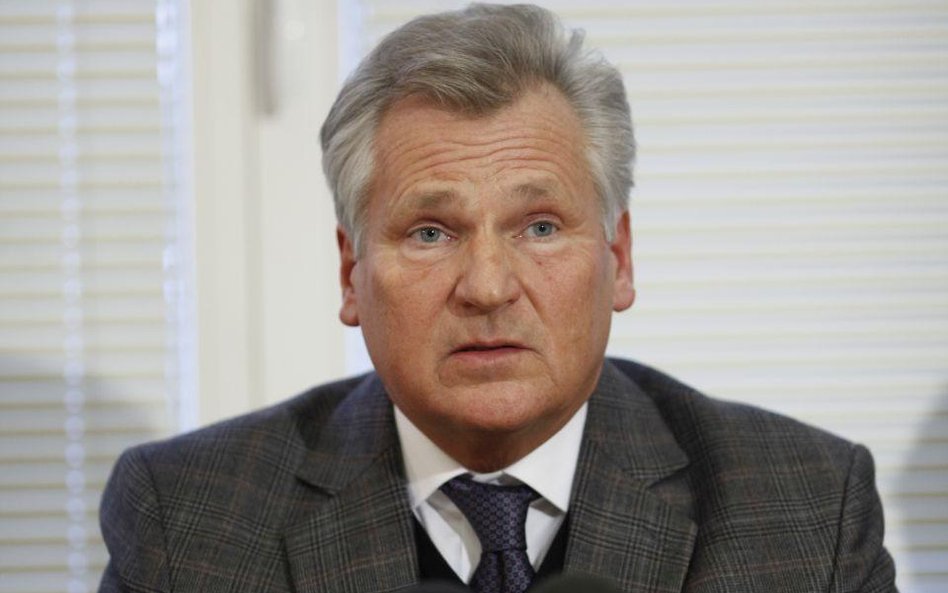 Były prezydent Aleksander Kwaśniewski