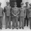 Członkowie rządu tzw. Generalnego Gubernatorstwa podczas spotkania na Wawelu w 1942 r. Od lewej stoj