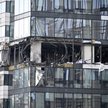 Skutki ataków dronów na Moskwa City
