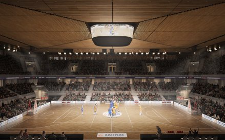 Wnętrze hali dla 6000 tysięcy widzów ma być przeznaczone tylko na potrzeby wydarzeń sportowych