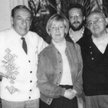 Ewa Lipska i Stanisław Lem z przyjaciółmi, lata 80.