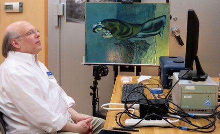 Picasso zakleił swój starszy obraz gazetą