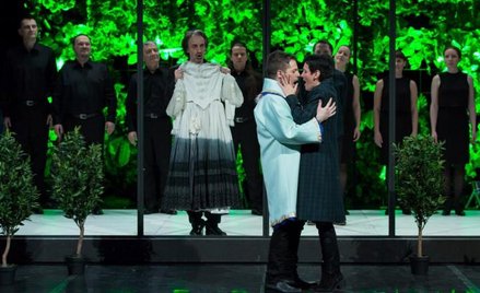 Olga Pasiecznik (Ginevra) i Kacper Szelążek (Ariodante)