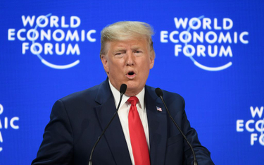 Trump w Davos: Mamy boom gospodarczy w USA