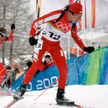Tomasz Sikora biegnie po olimpijskie srebro w Turynie (2006). Jego następcy nigdy nie było