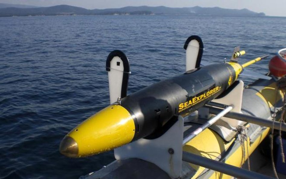 Podwodny robot SeaExplorer może zanurzać się na głębokość ponad 4 tys. m
