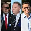 Krzysztof Bosak, Grzegorz Braun, Przemysław Czarnek i Mateusz Morawiecki
