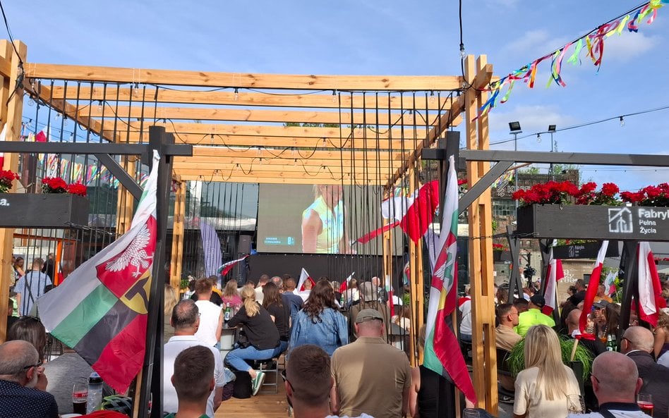 Mieszkańcy Dąbrowy Górniczej oglądali finał Roland Garros z udziałem Mai Chwalińskiej