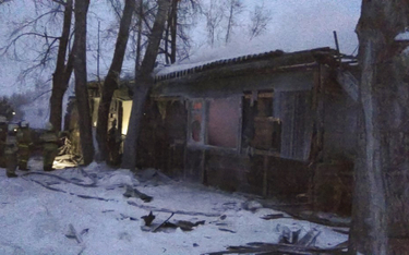 Pożar chaty na Syberii. Zginęło 11 pracowników