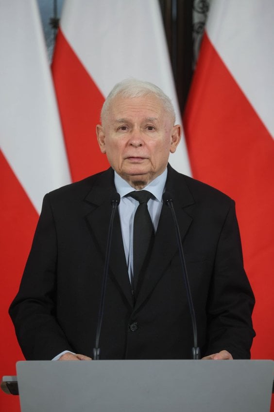 Prezes PiS Jarosław Kaczyński