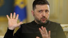 Prezydent Ukrainy Wołodymyr Zełenski