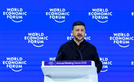 "W Davos Mark Carney i Wołodymyr Zełenski wystąpili w roli publicystów. Donald Trump, nie po raz pie