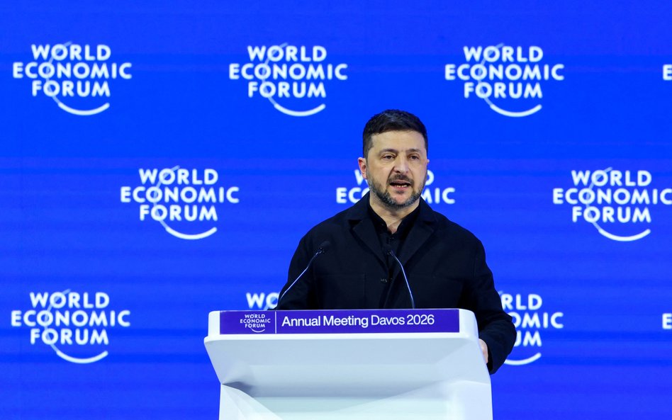 "W Davos Mark Carney i Wołodymyr Zełenski wystąpili w roli publicystów. Donald Trump, nie po raz pie