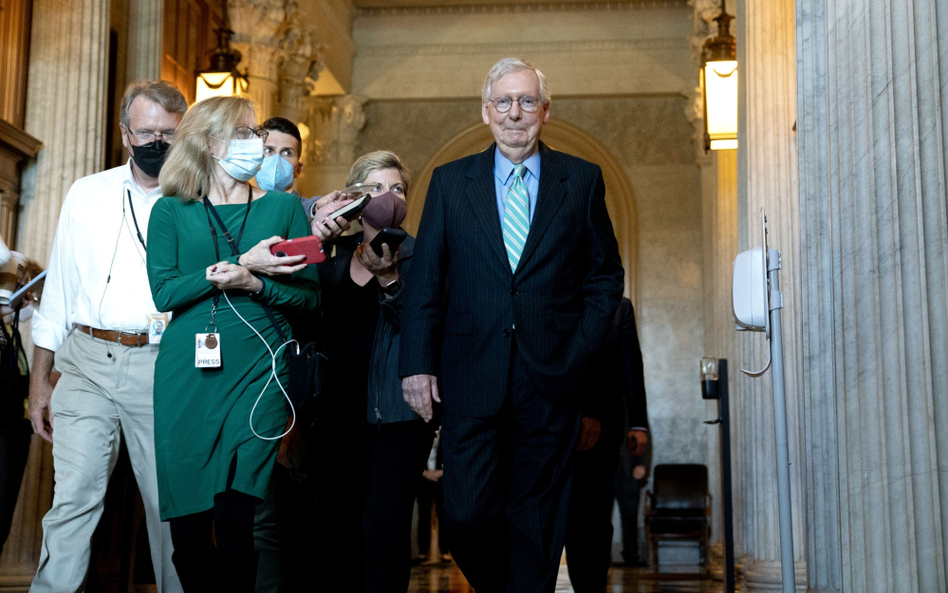 Lider mniejszości w senacie Mitch McConnell