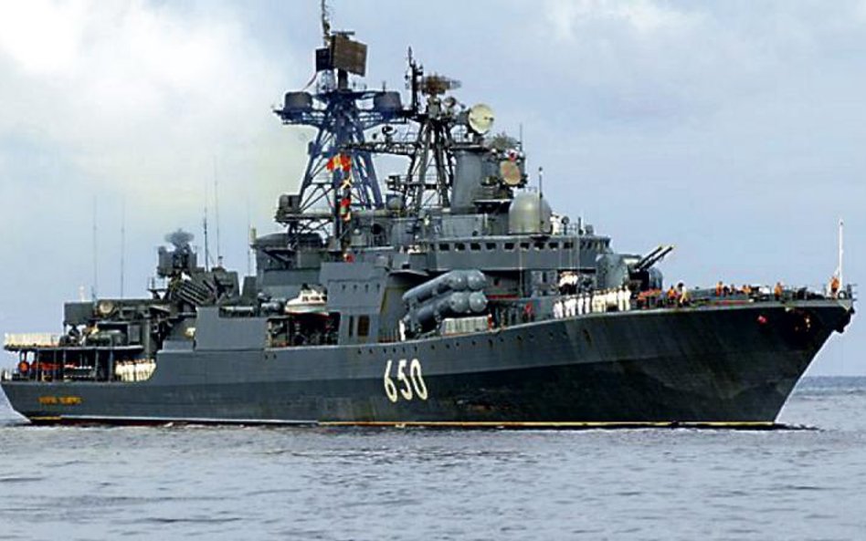 Do syryjskiego portu Tartus ma niedługo dopłynąć rosyjski niszczyciel