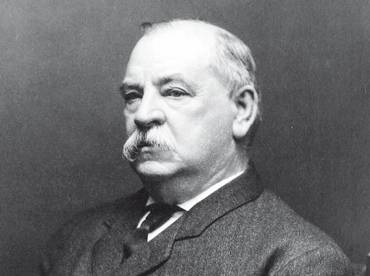 Grover Cleveland (1837–1908), 22. i 24. prezydent USA w latach 1885–1889 oraz 1893–1897
