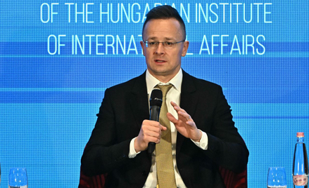 Minister spraw zagranicznych Węgier Peter Szijjarto