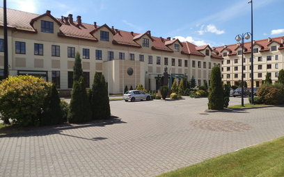 Fragment campusu uczelni przy ul. Droga Starotoruńska