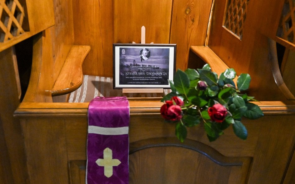 Na zdjęciu: konfesjonał w kościele rektoralnym pw. św. Mikołaja i św. Stanisława Biskupa w Jarosławi