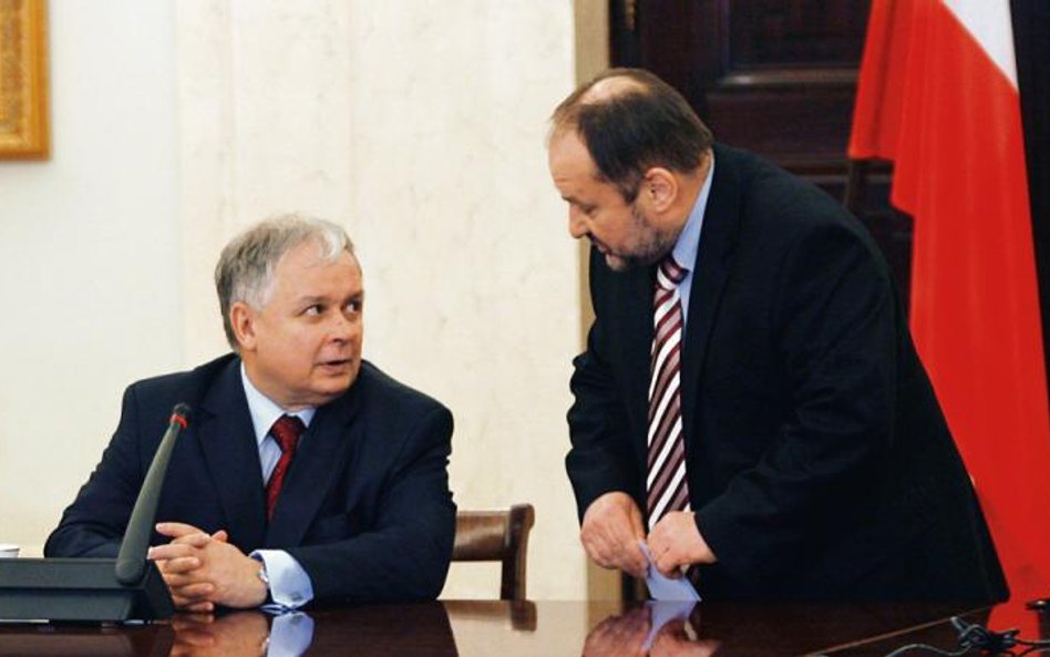 Styczeń 2008 r. Spotkanie z przedstawicielami klubów parlamentarnych