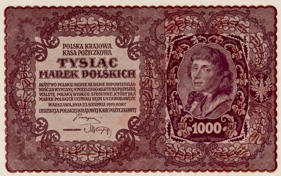 Od stycznia 1920 r. w II RP jedyną obowiązującą walutą stała się marka polska. Ale już trzy lata póź