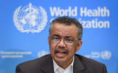 Dyrektor generalny Światowej Organizacji Zdrowia Tedros Adhanom Ghebreyesus
