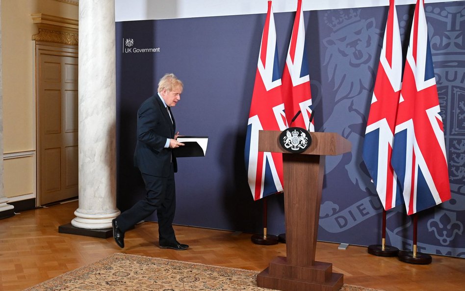 Premier Wielkiej Brytanii Boris Johnson