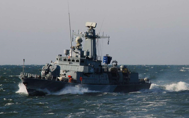 Okręt rakietowy ORP Orkan, jedna z trzech jednostek polskiej floty wyposażonych w system rozpoznania
