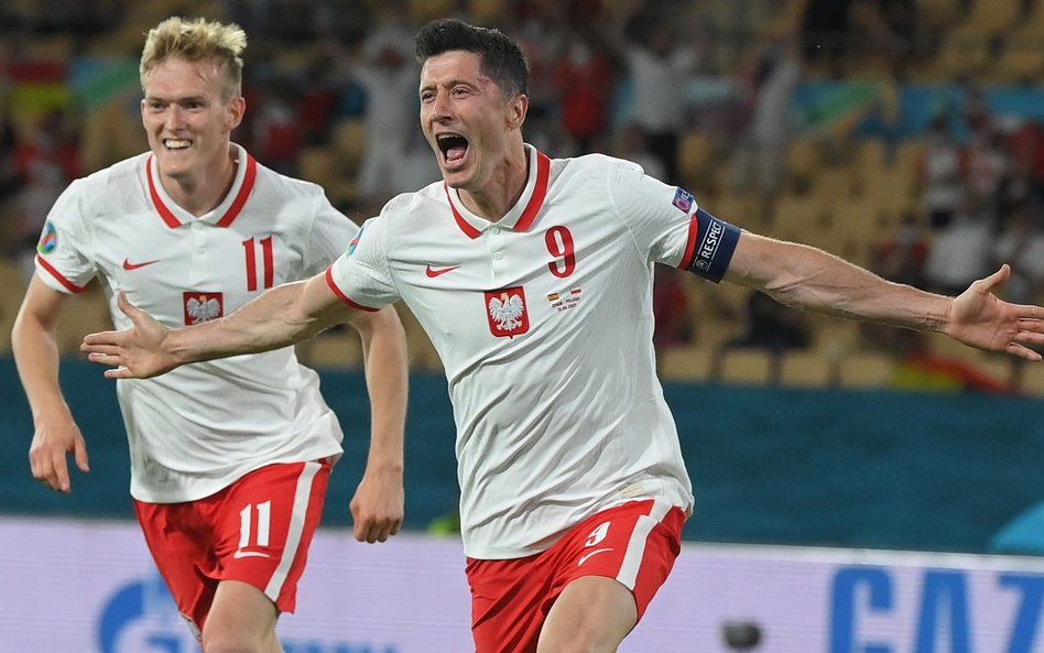 Karol Świderski i Robert Lewandowski