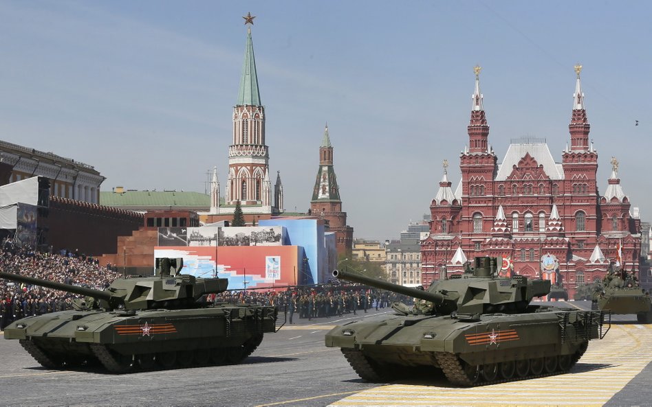 Najnowsze czołgi T-14 Armata