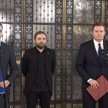 Posłowie Konfederacji: Jakub Kulesza, Dobromir Sośnierz, Krystian Kamiński i Michał Urbaniak